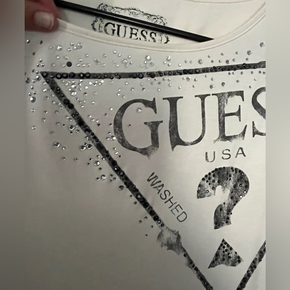 Guess rhinestone t shirt - Picture 8 of 8